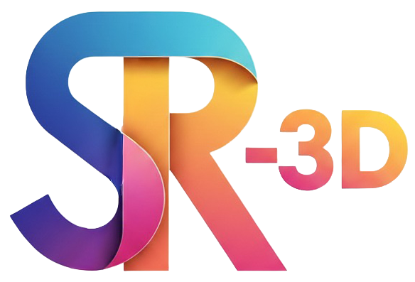 SR-3D logo